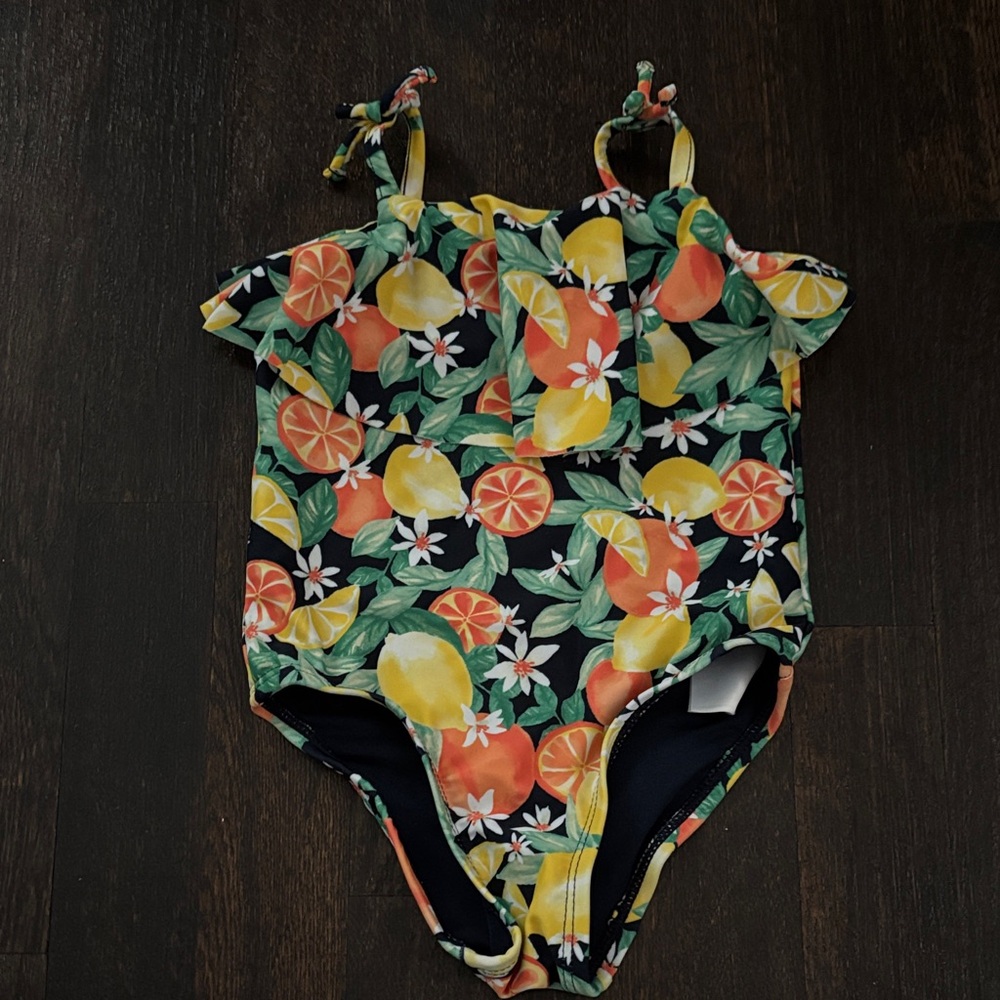 Tropical Print toddler Swimsuit